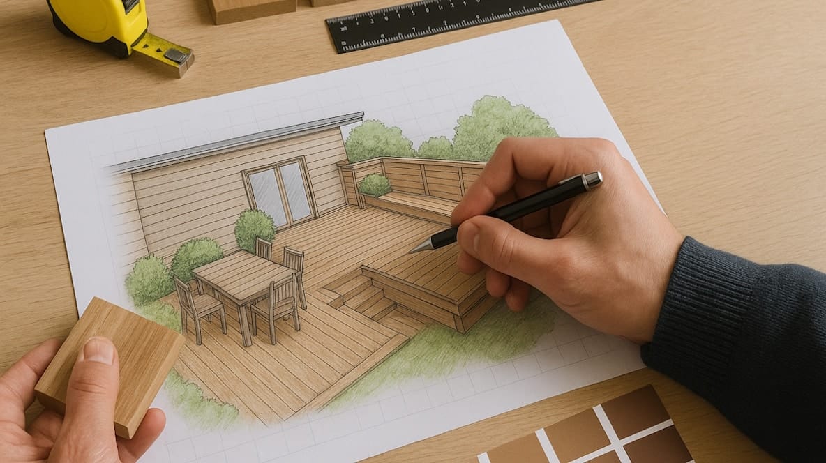 Custom Deck Design - Paradise Decking Utah