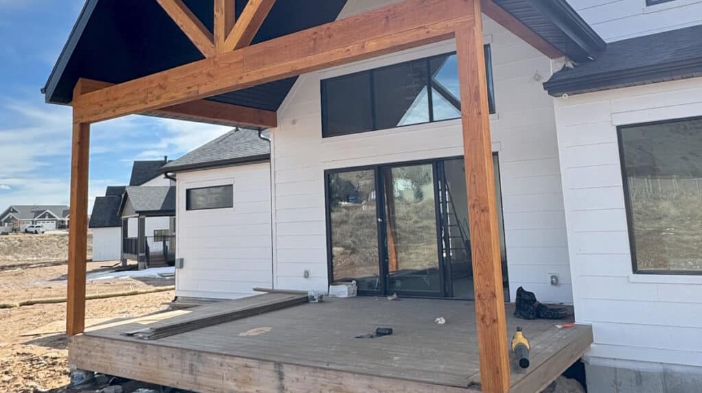 new deck construction utah